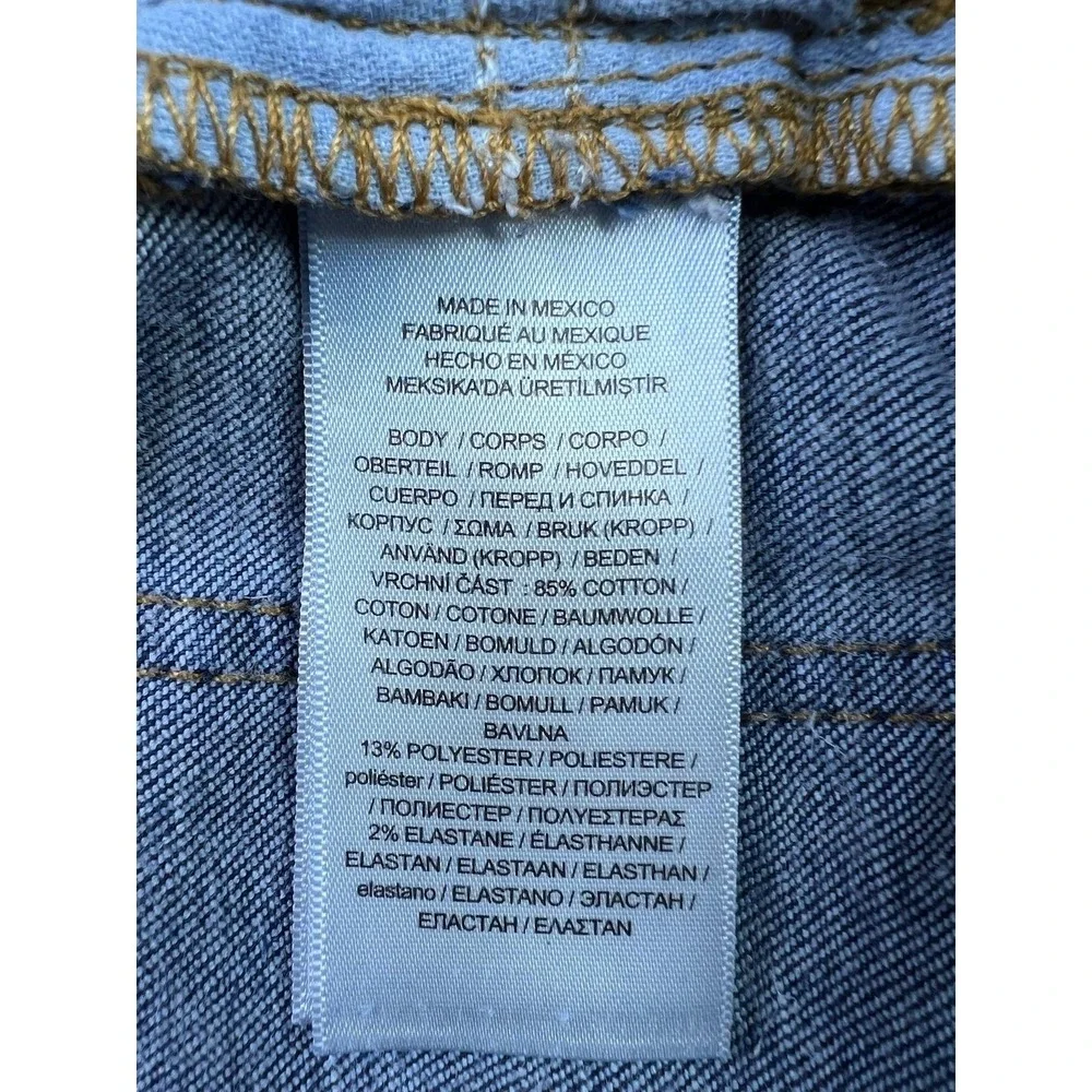Lauren Ralph Lauren Skinny Jeans Womens 4P Blue Dark Wash Mid Rise Stretch Denim